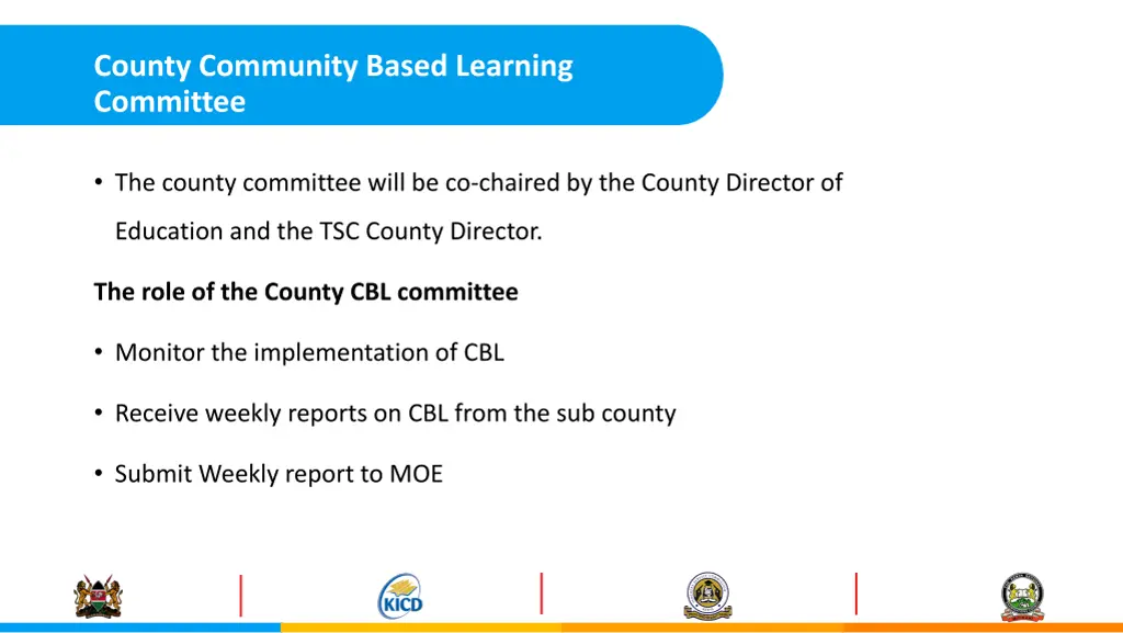 county community based learning committee 1