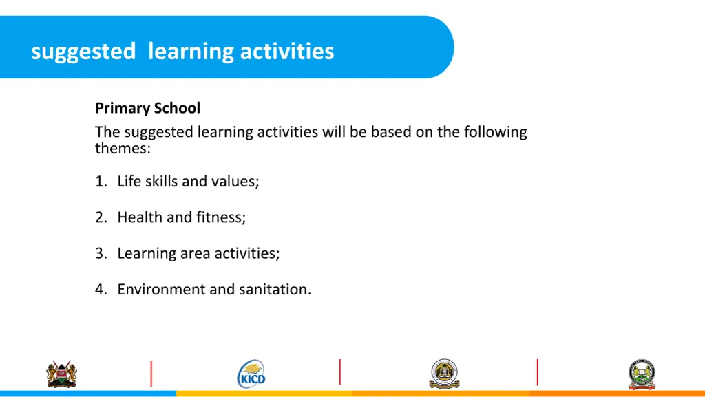 suggested learning activities