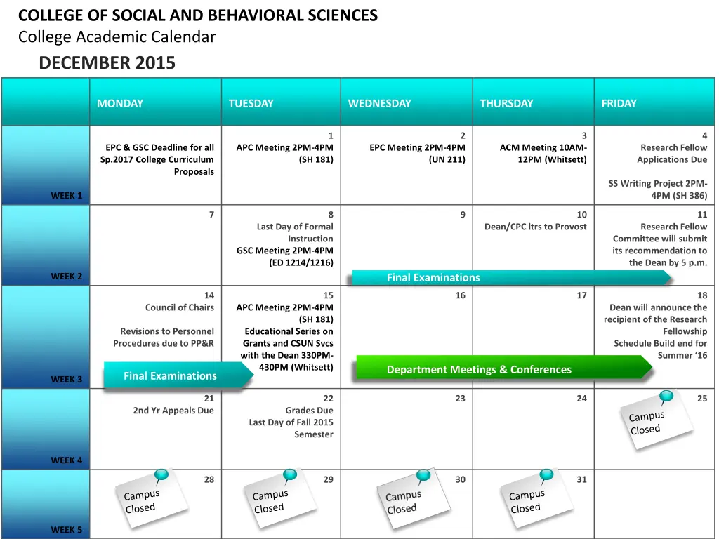 college of social and behavioral sciences college 4