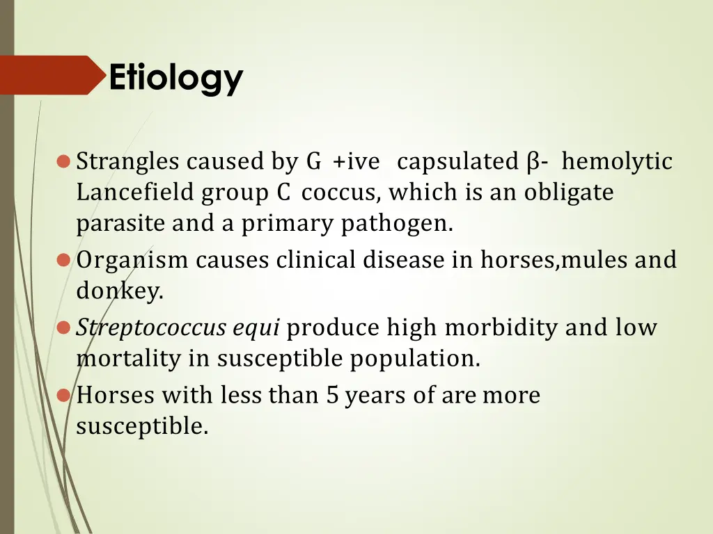 etiology