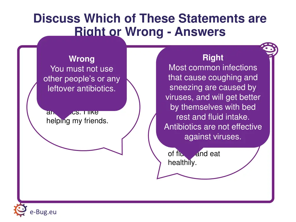 discuss which of these statements are right 5