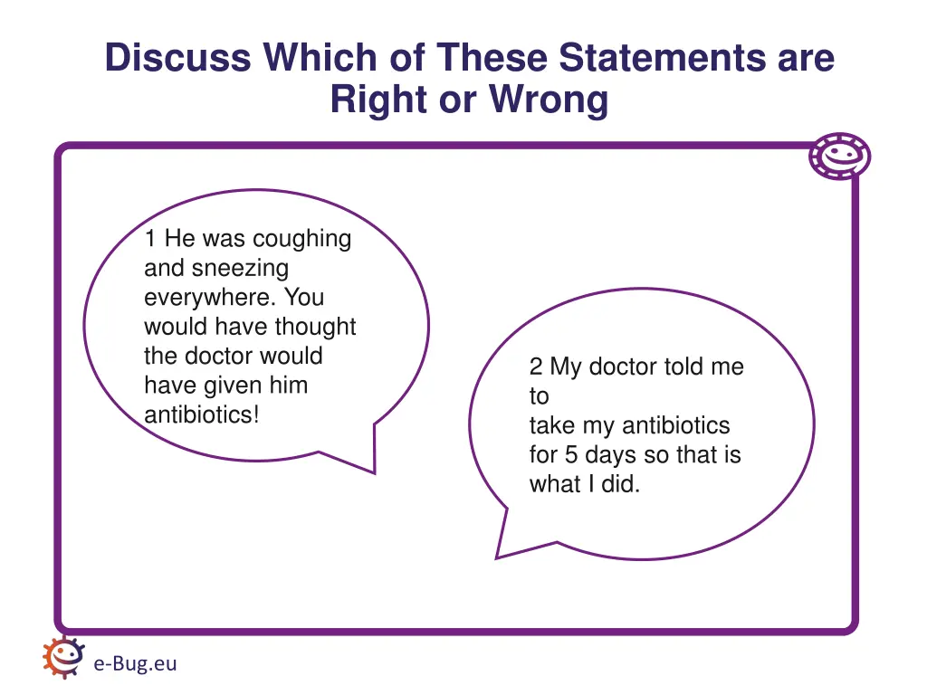 discuss which of these statements are right