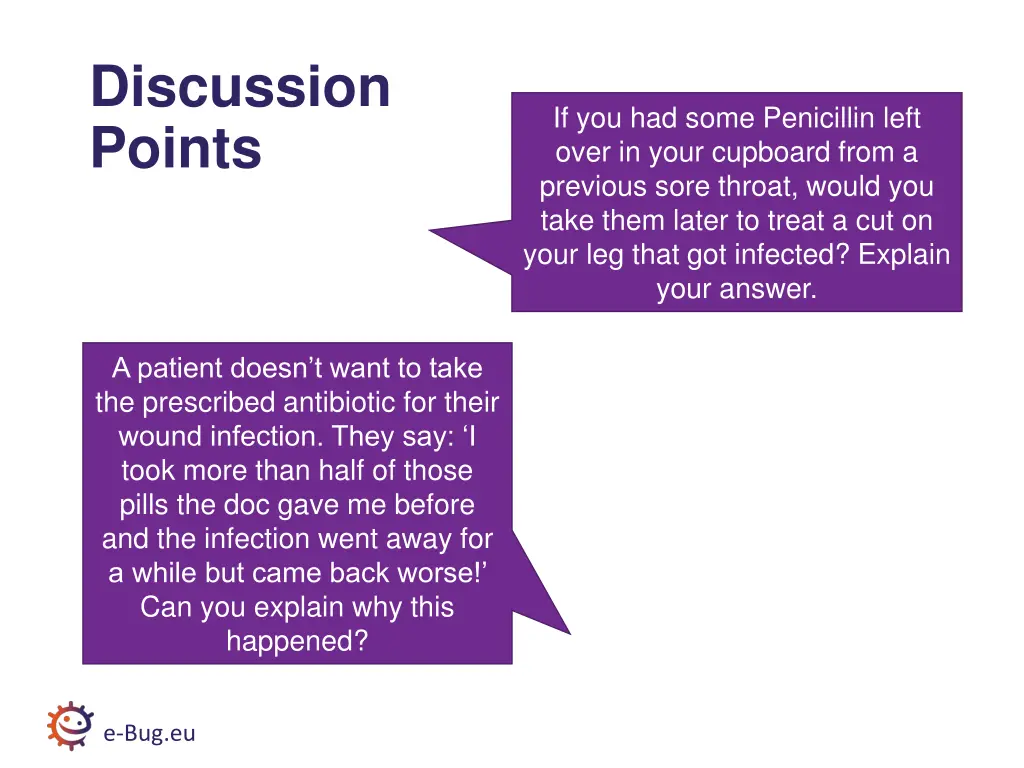 discussion points 1