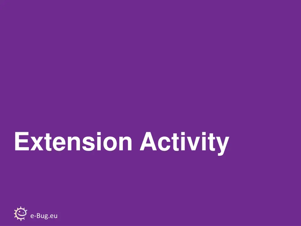 extension activity