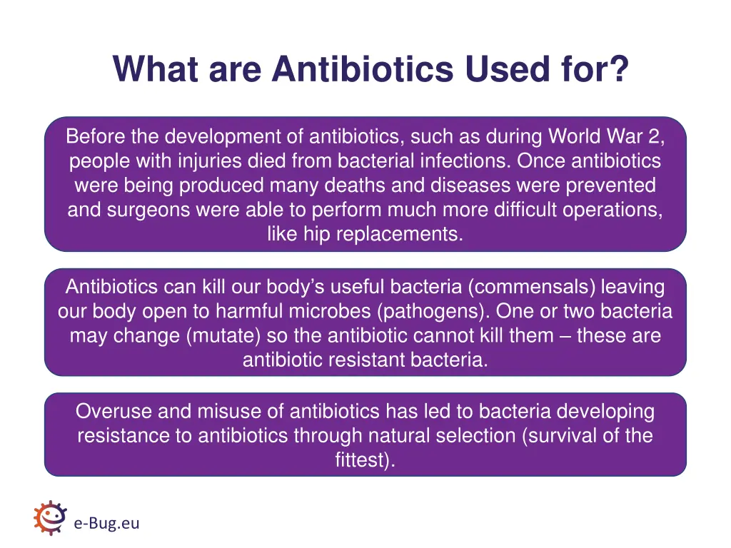 what are antibiotics used for 1