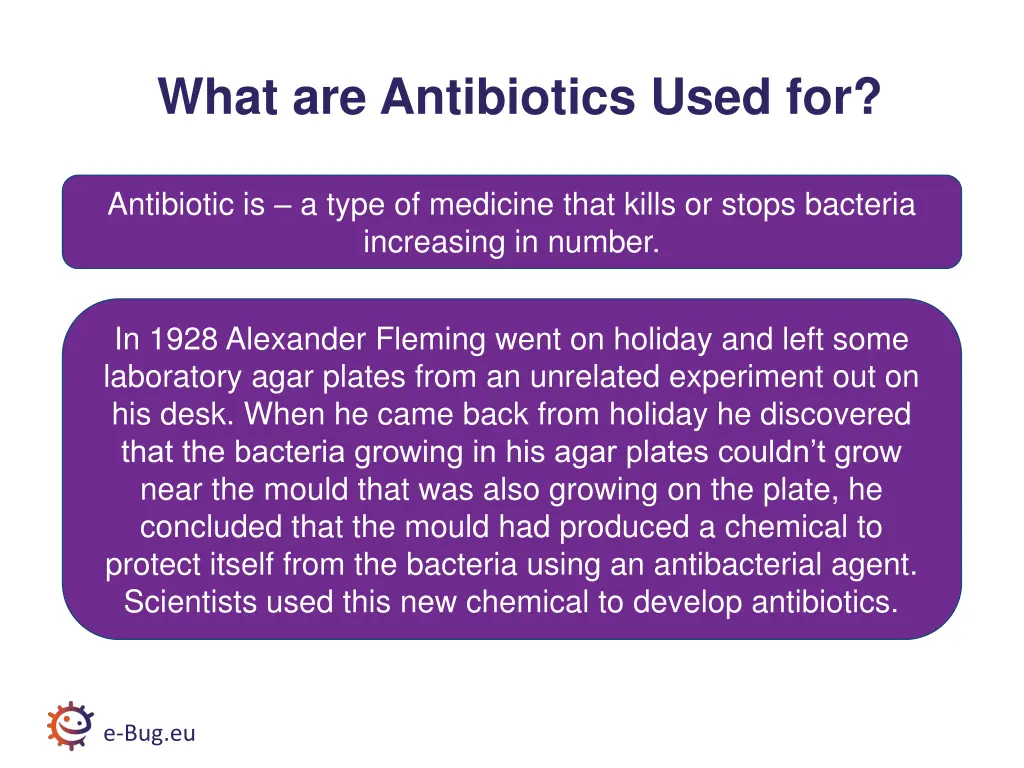 what are antibiotics used for