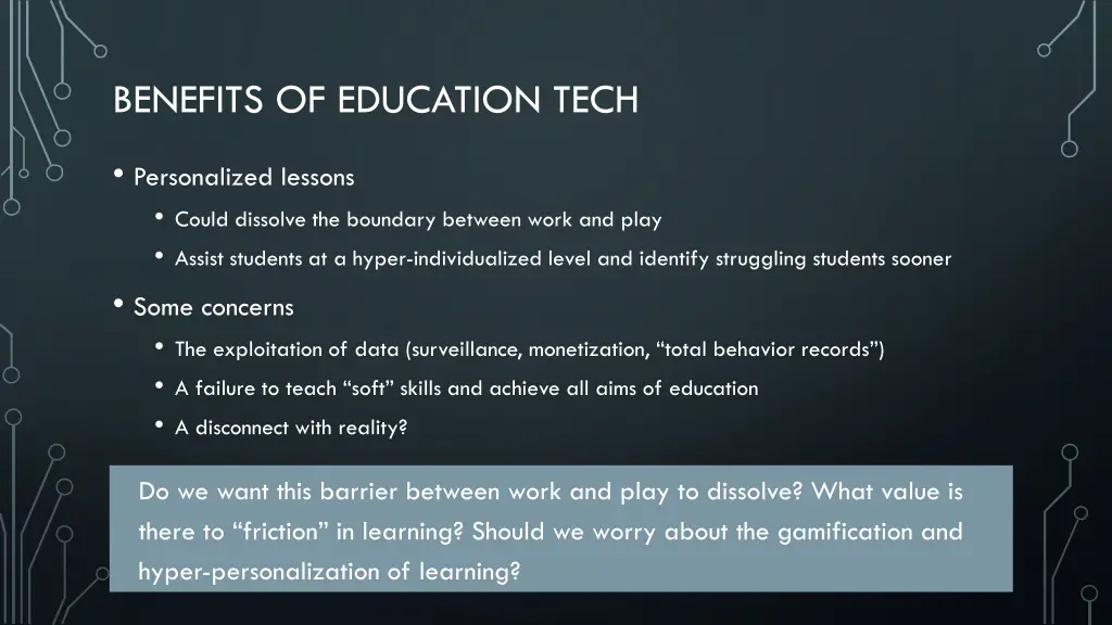 benefits of education tech