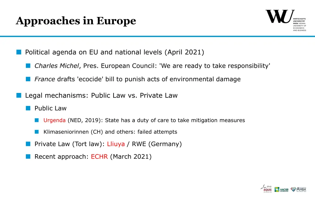 approaches in europe 3