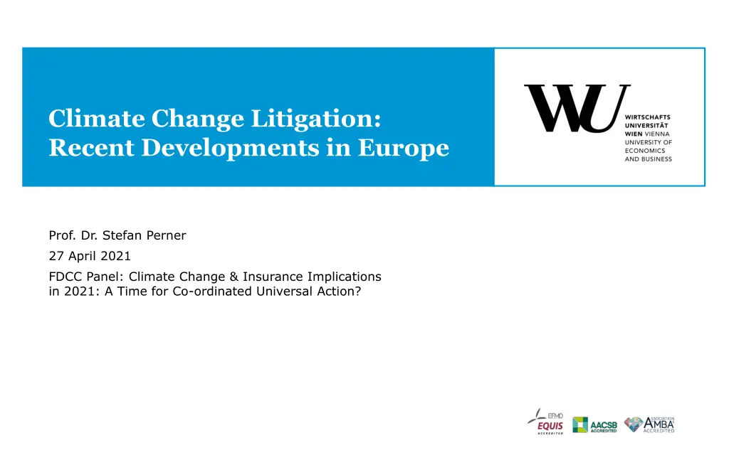 climate change litigation recent developments 1