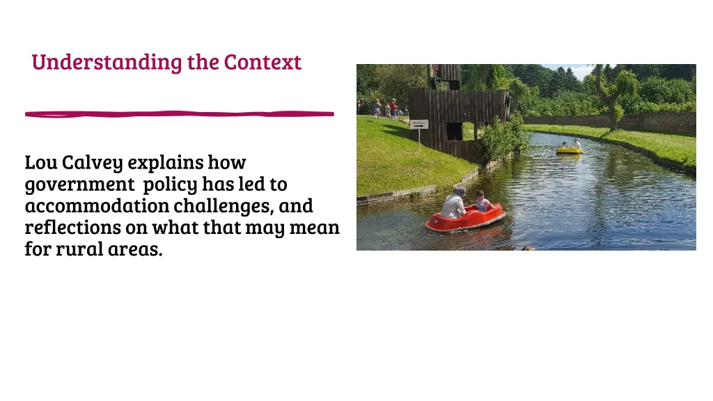 understanding the context