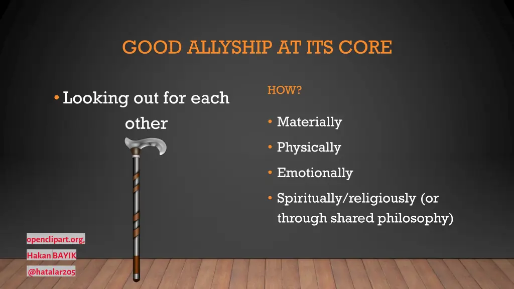 good allyship at its core 1