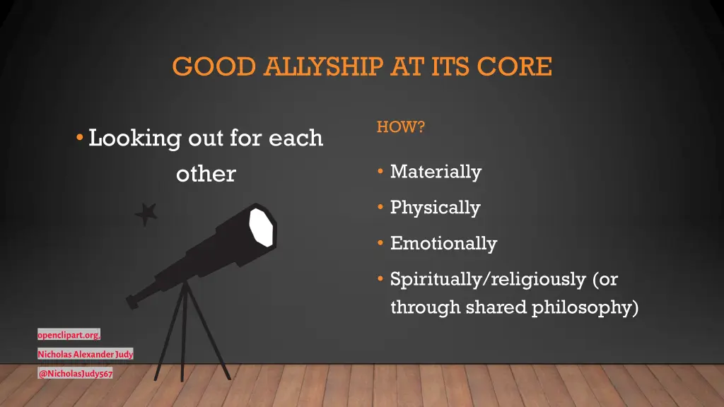 good allyship at its core 2