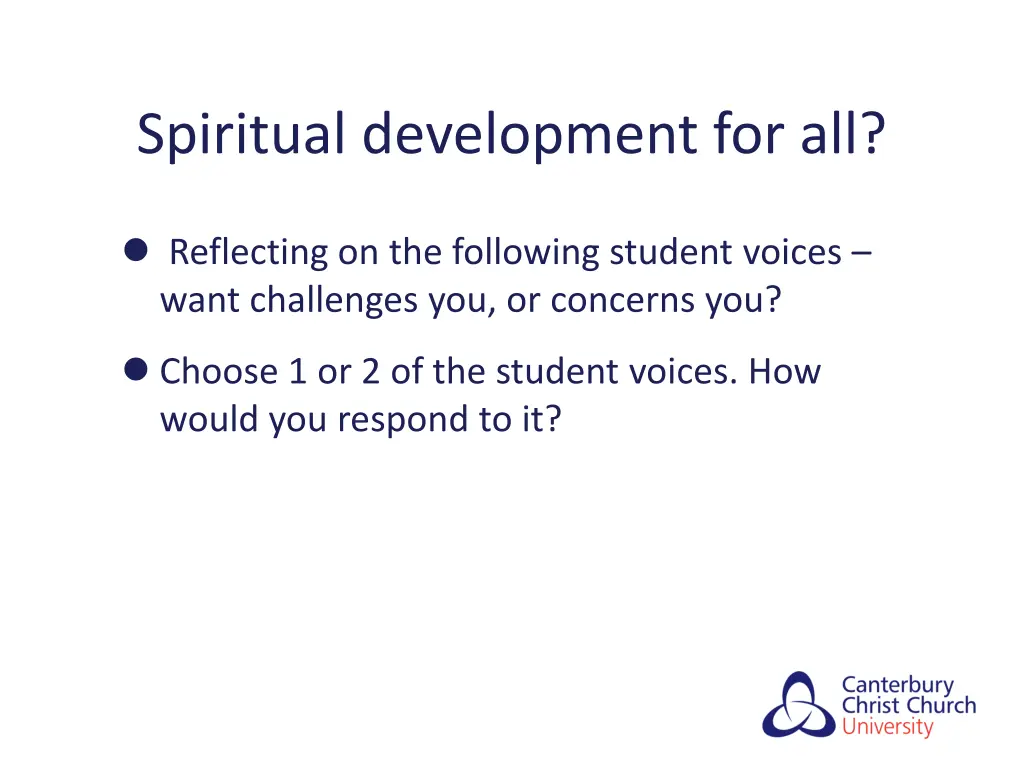 spiritual development for all