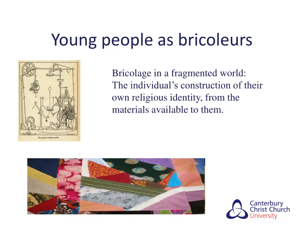 young people as bricoleurs