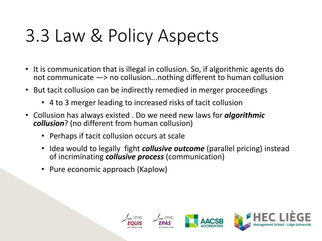 3 3 law policy aspects