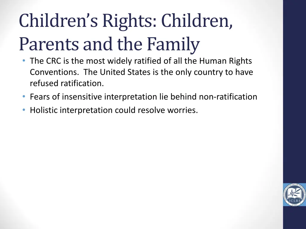 children s rights children parents and the family