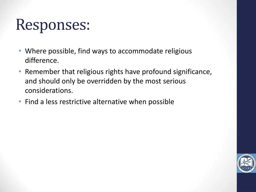 responses