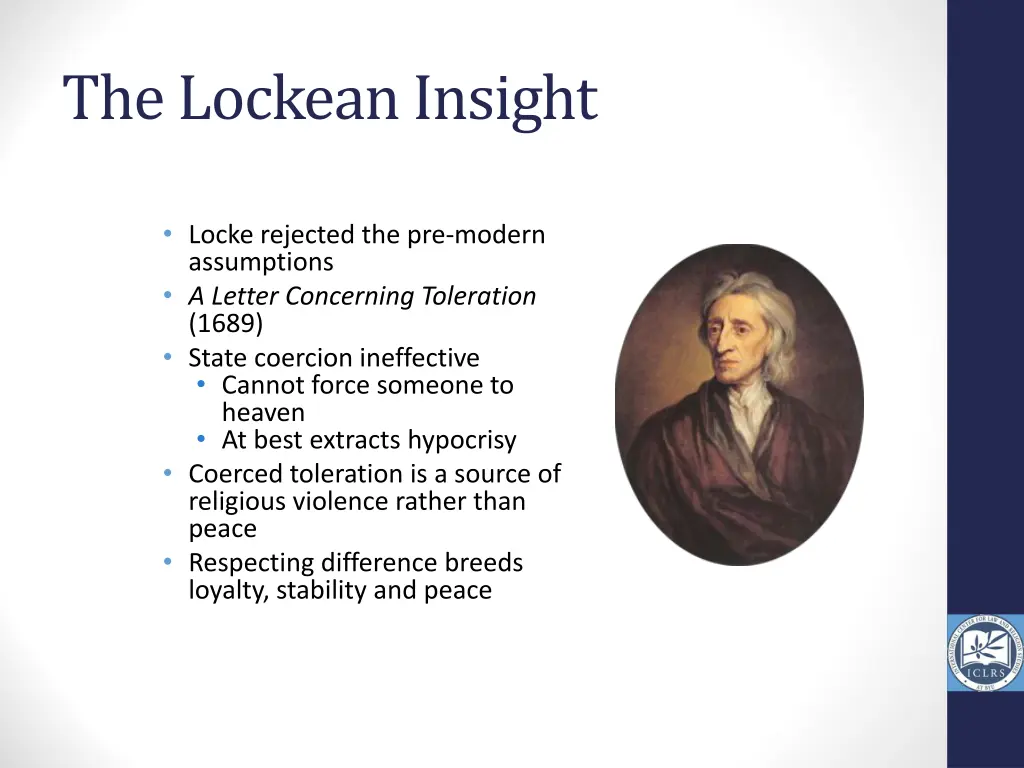 the lockean insight