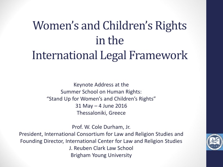women s and children s rights