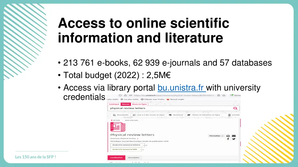 access to online scientific information