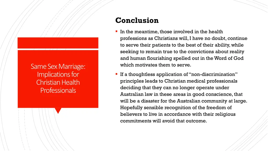 conclusion 1