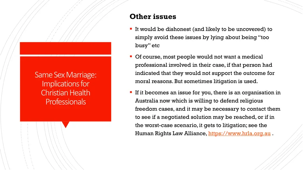 other issues 6