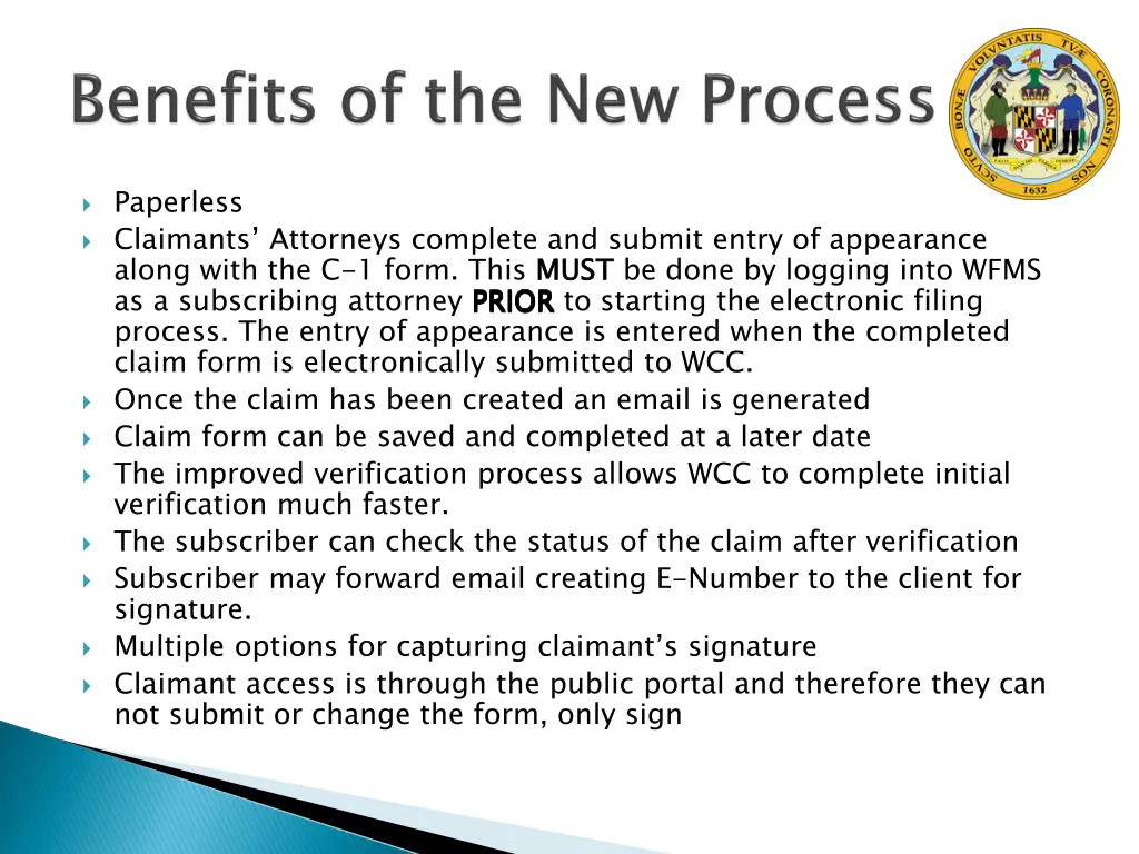 paperless claimants attorneys complete and submit