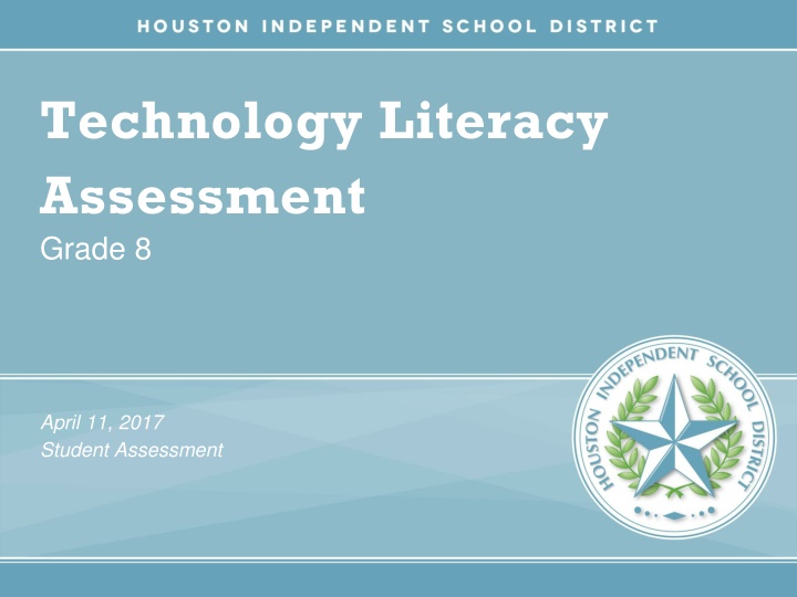 technology literacy assessment grade 8