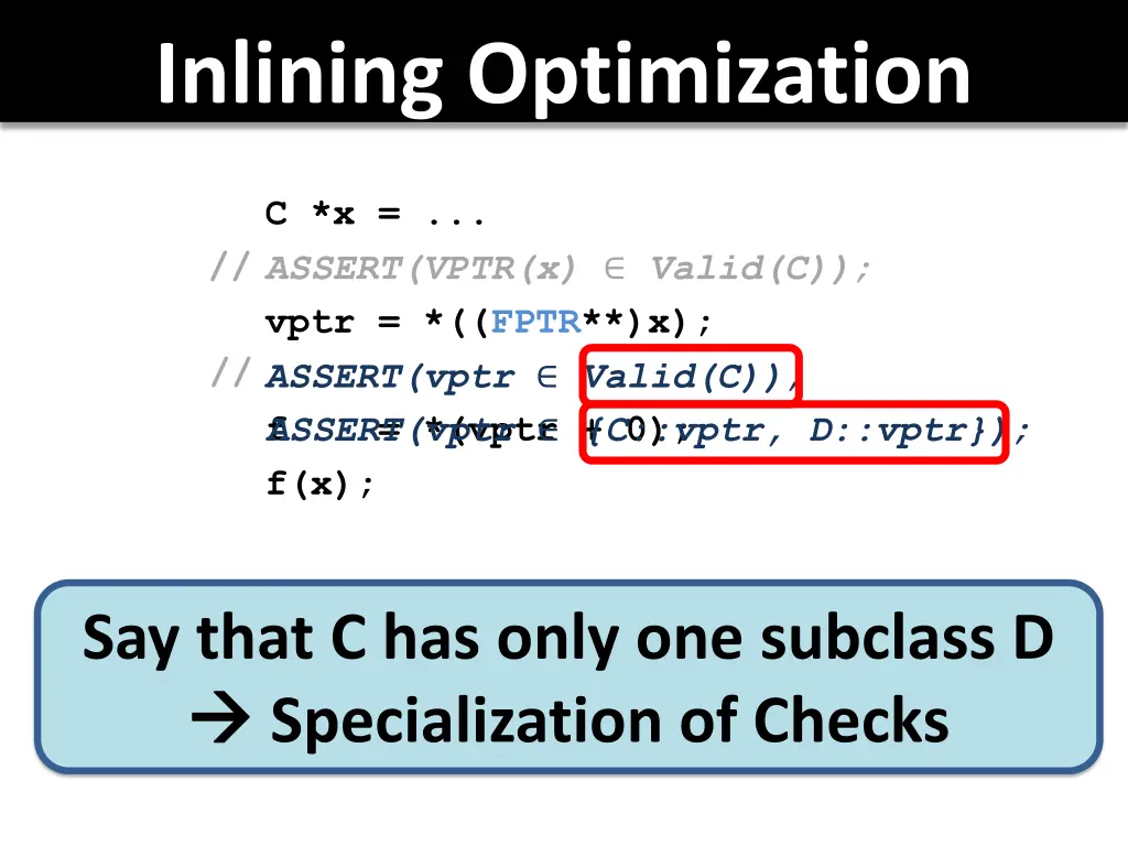 inlining optimization 2
