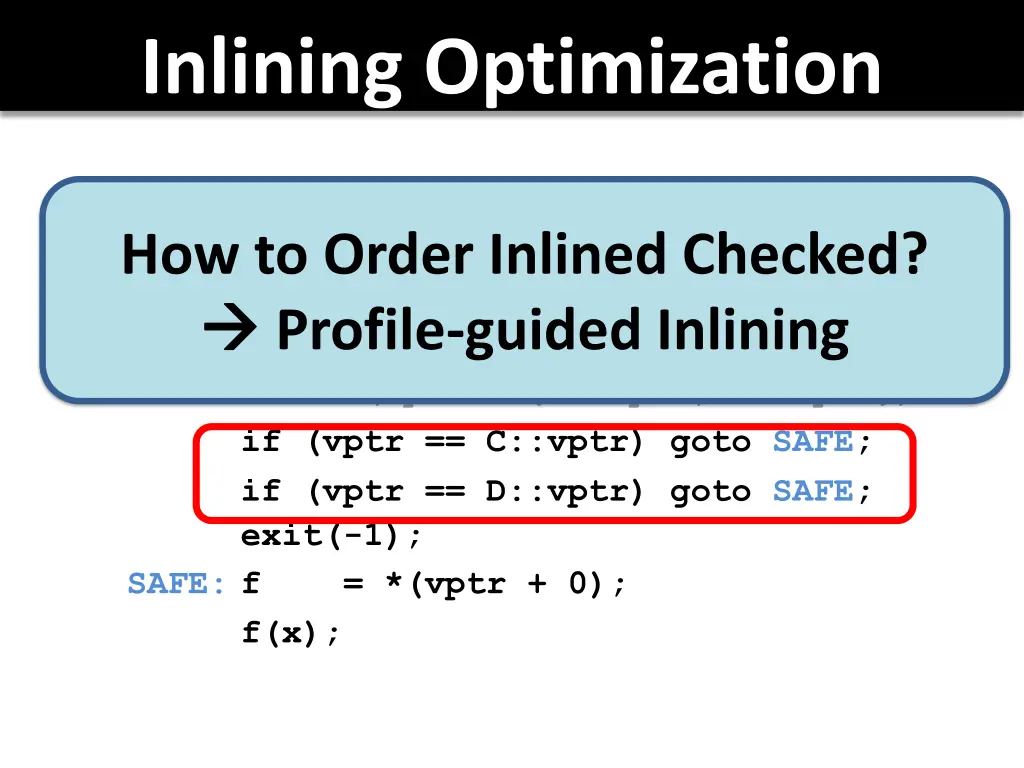 inlining optimization 5