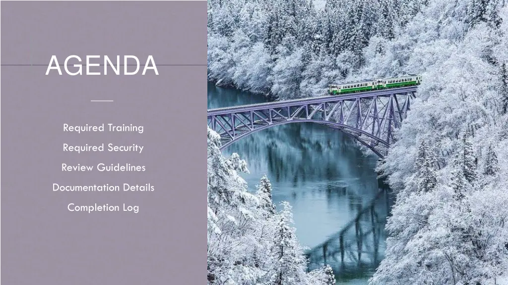 agenda