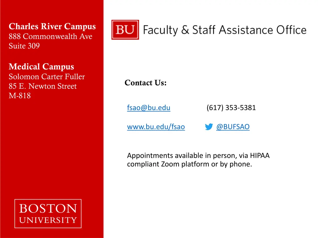 charles river campus 888 commonwealth ave suite
