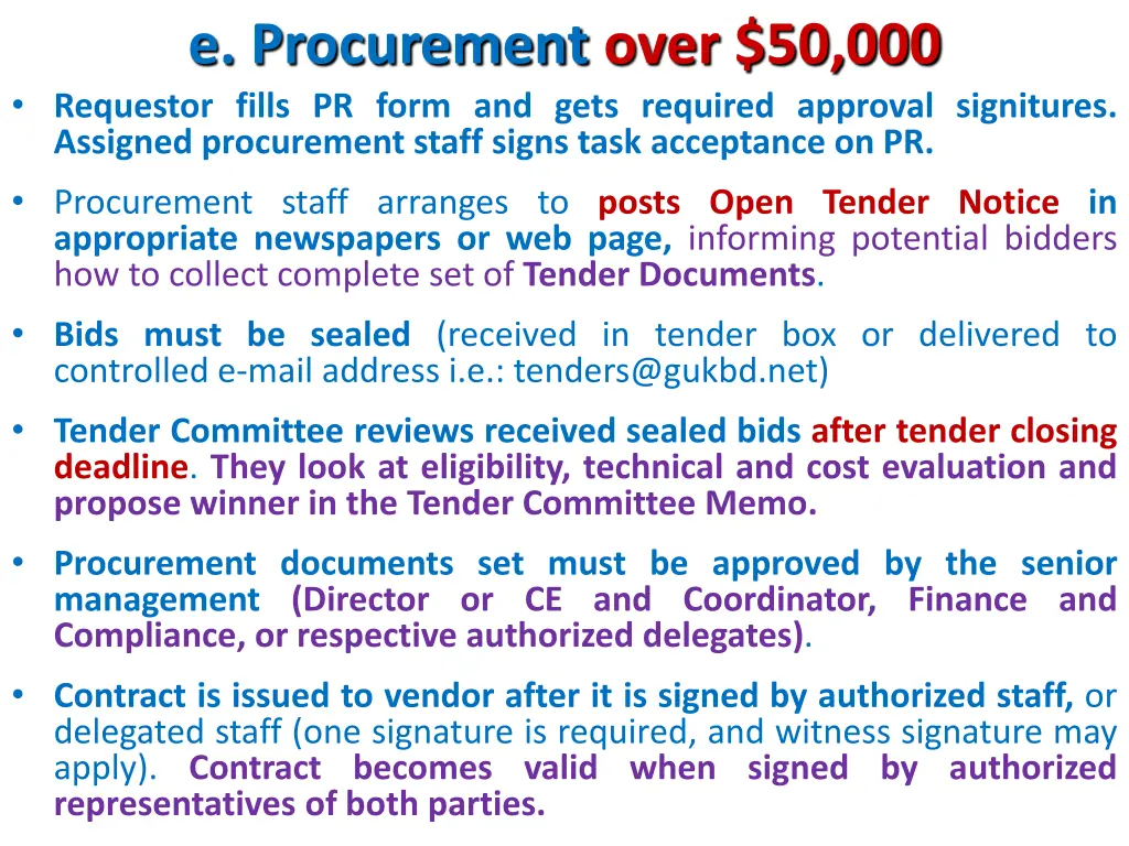 e procurement over 50 000 requestor fills pr form