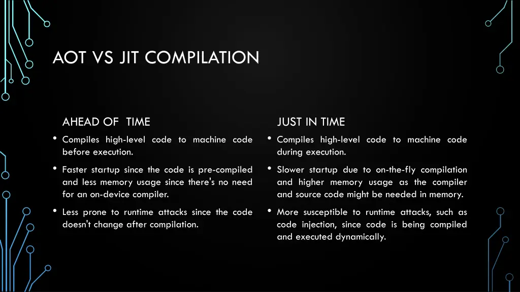 aot vs jit compilation
