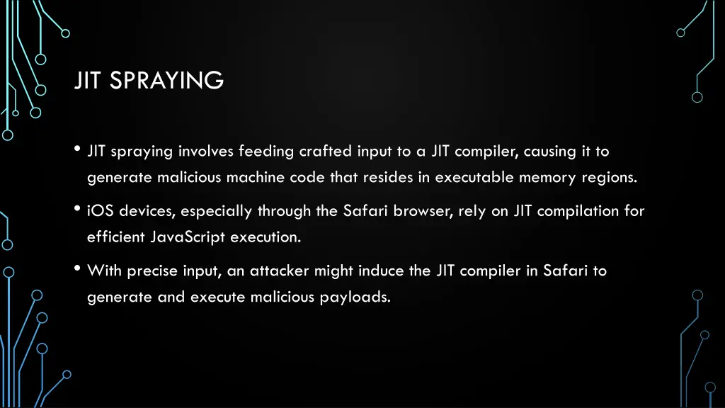 jit spraying