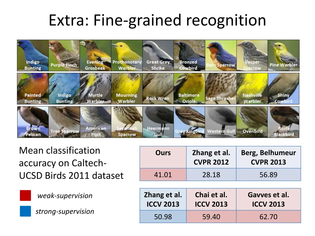 extra fine grained recognition