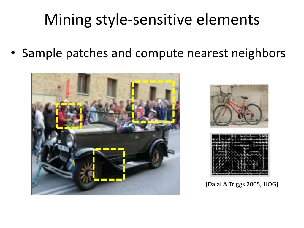 mining style sensitive elements