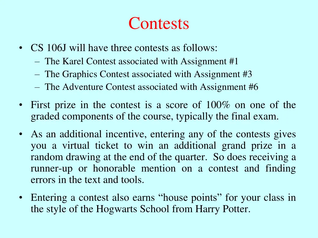contests
