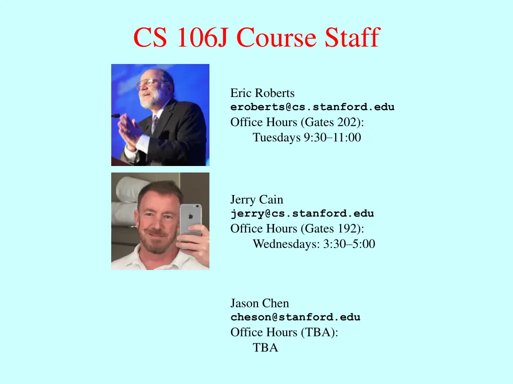 cs 106j course staff
