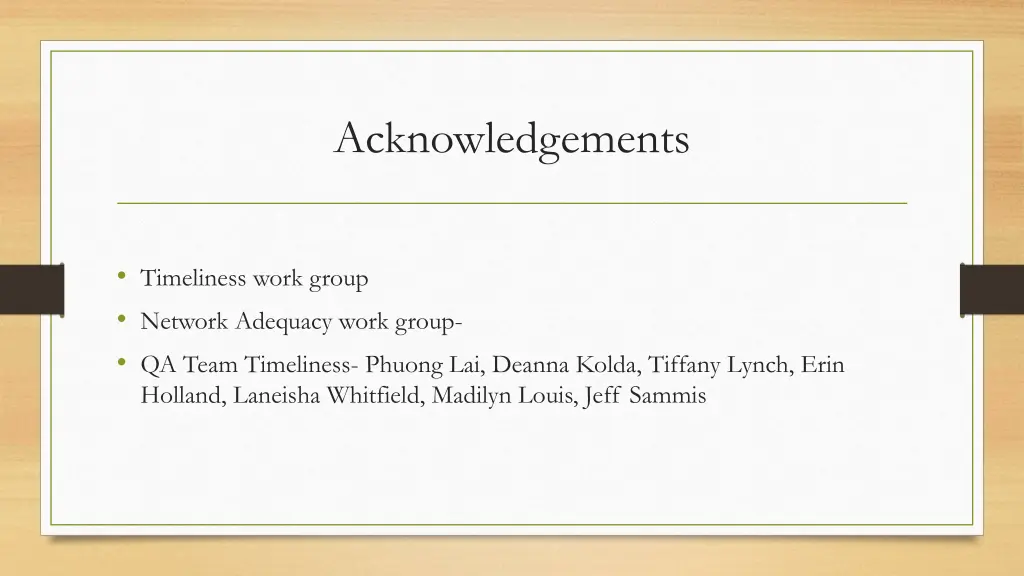 acknowledgements
