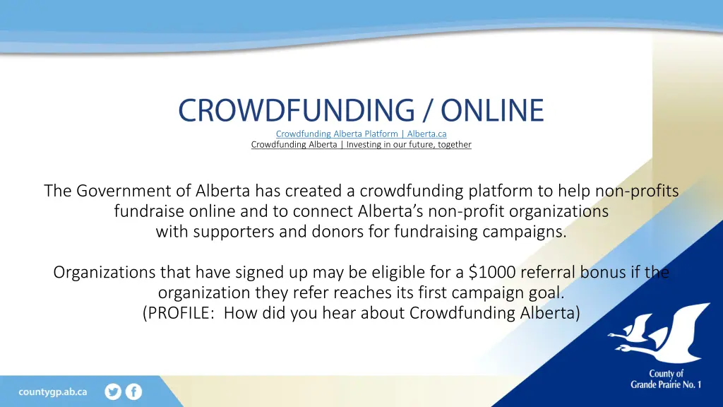 crowdfunding alberta platform alberta