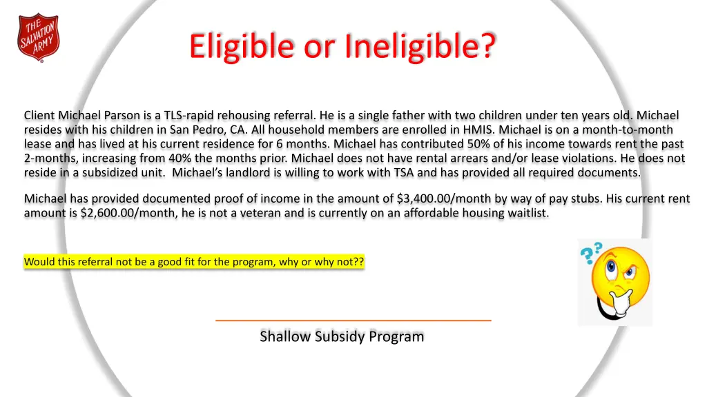 eligible or ineligible 1
