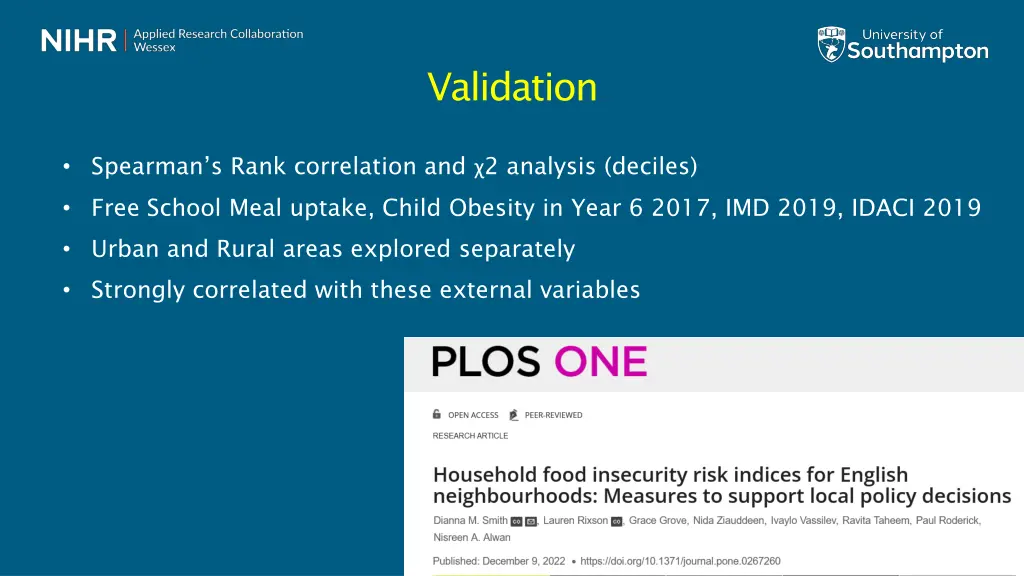 validation