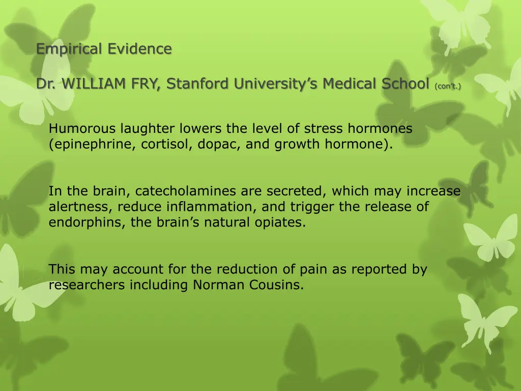 empirical evidence 1
