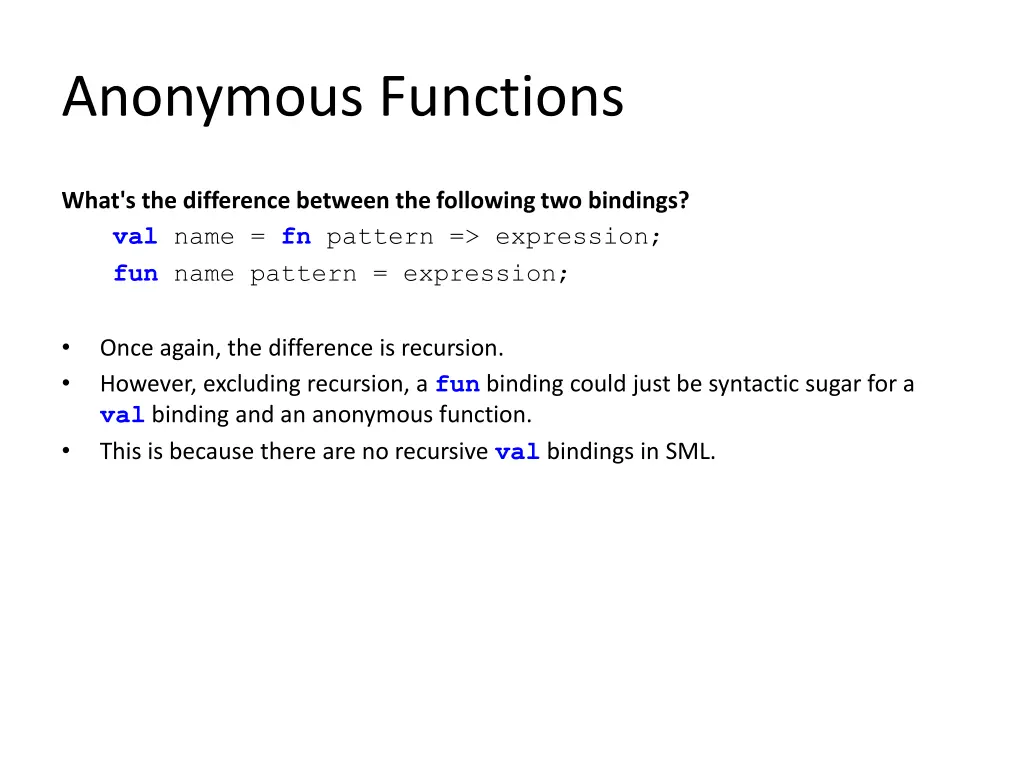anonymous functions 1