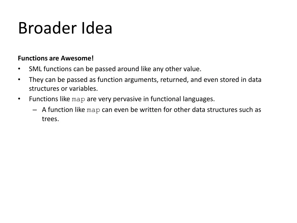 broader idea
