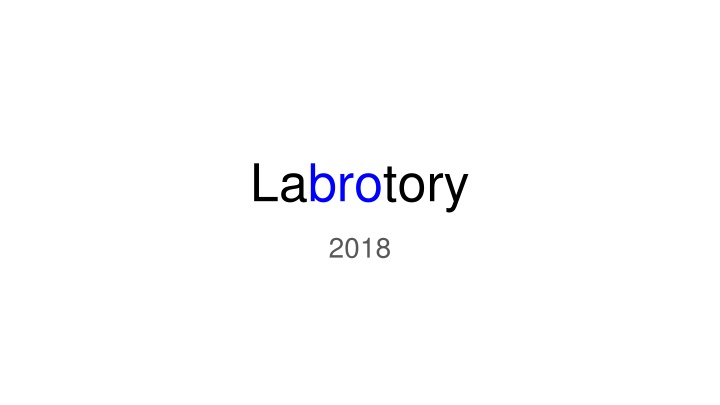 labrotory
