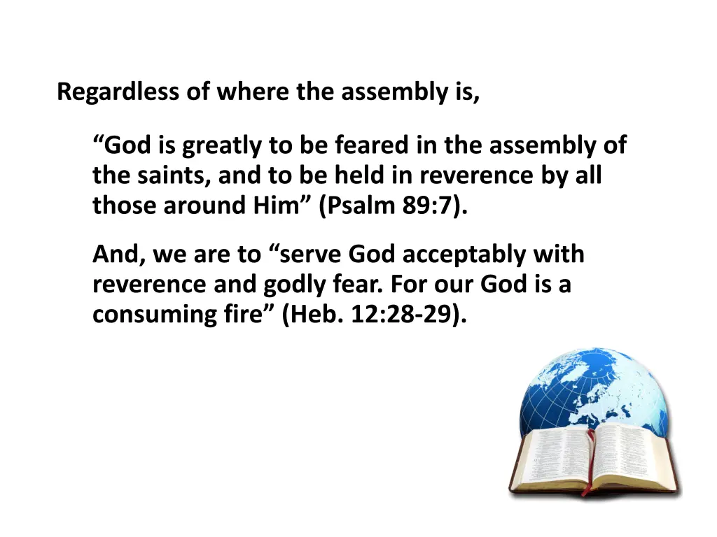 regardless of where the assembly is