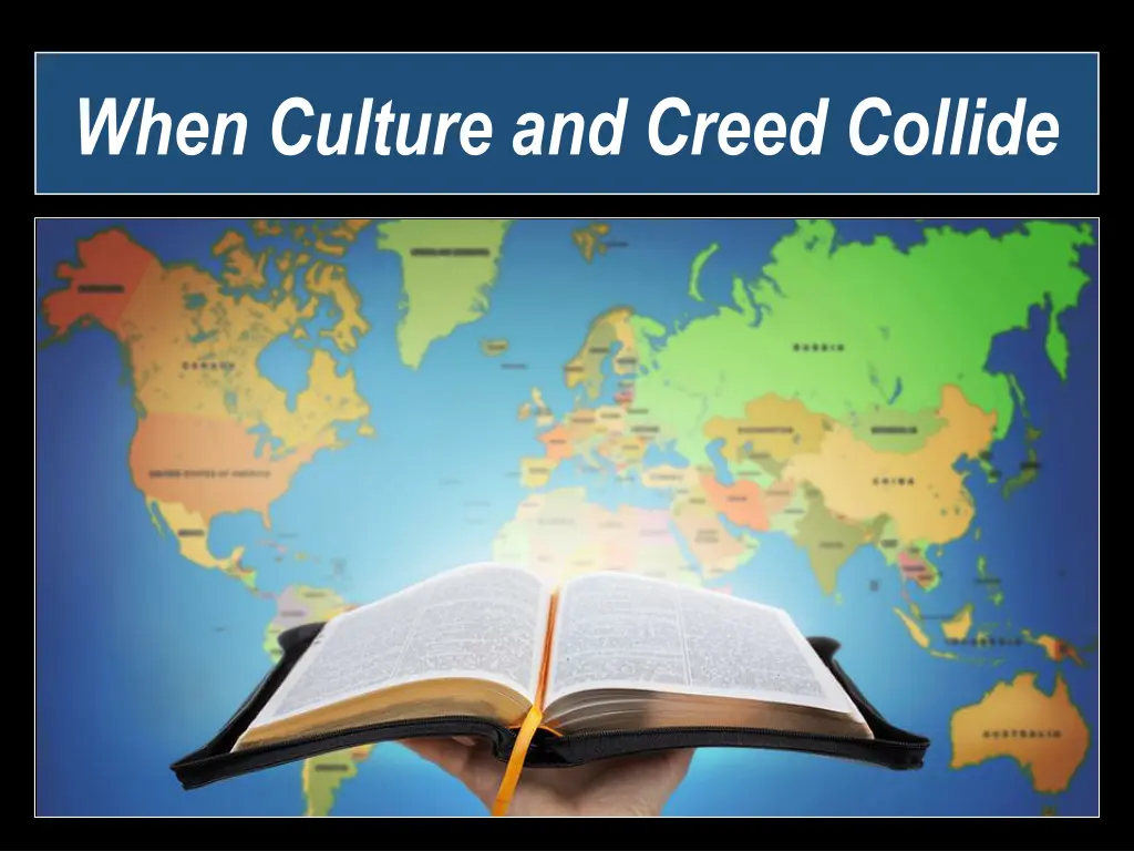 when culture and creed collide