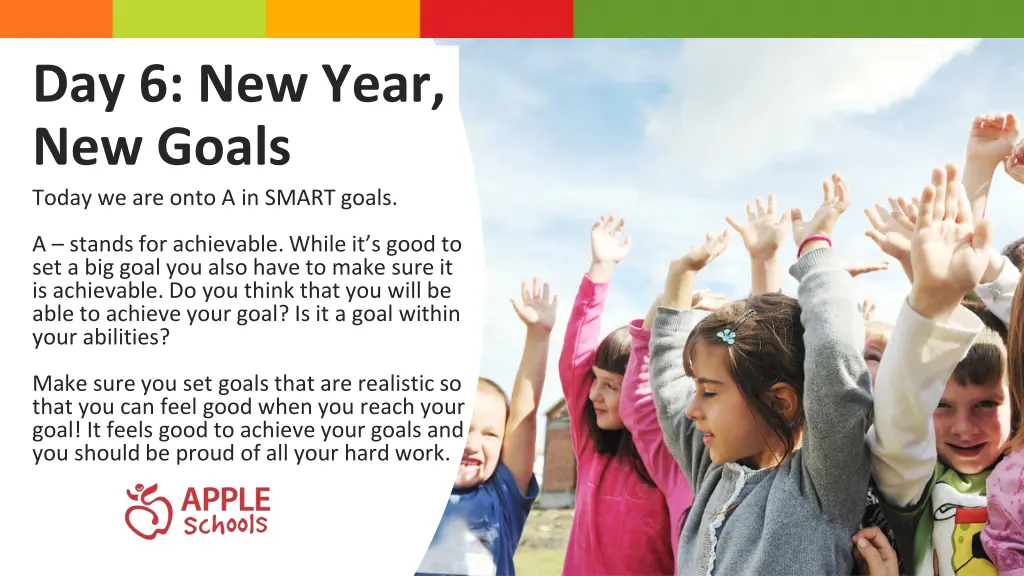 day 6 new year new goals